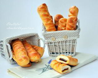 Косички с мармеладом