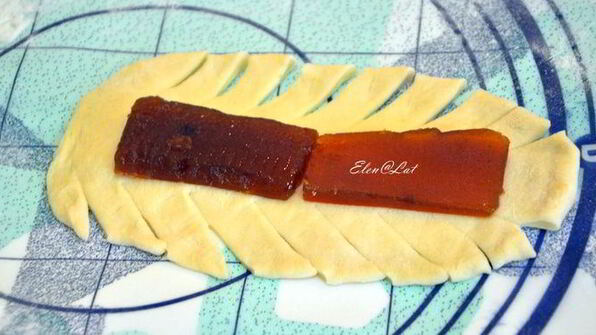 косички с мармеладом