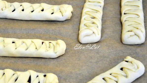 косички с мармеладом