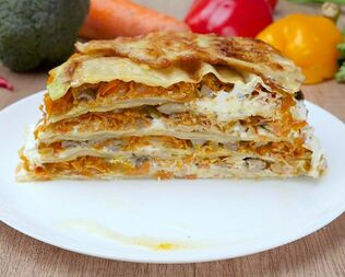 Мильфей из капусты