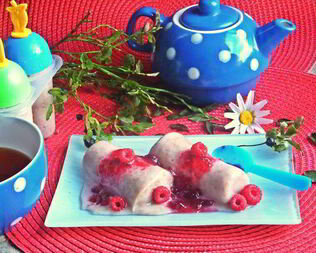 Банановое мороженое на кефире