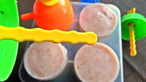 банановое мороженое на кефире