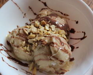 Банановое мороженое