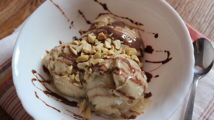 Банановое мороженое