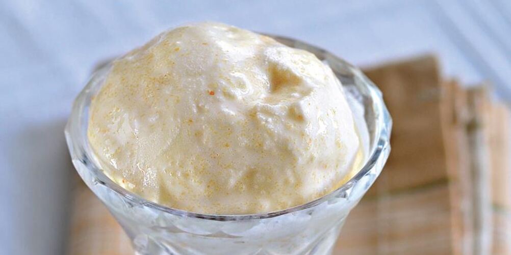 Рецепт чесночного мороженого