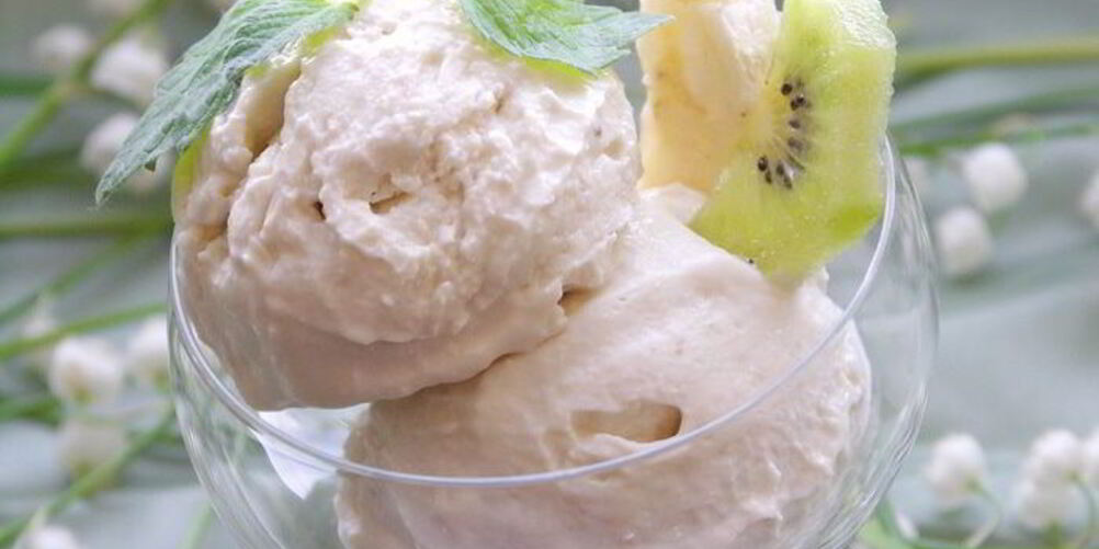 Рецепт детского бананового мороженого