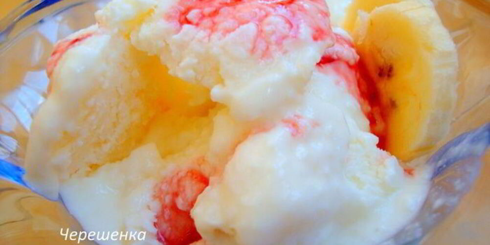 Рецепт дынно-бананового мороженое