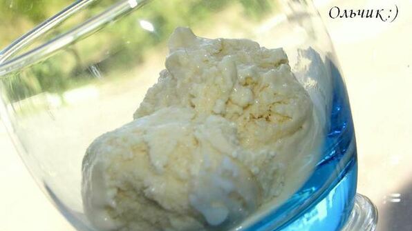 грушевое мороженое с апельсиновым флером