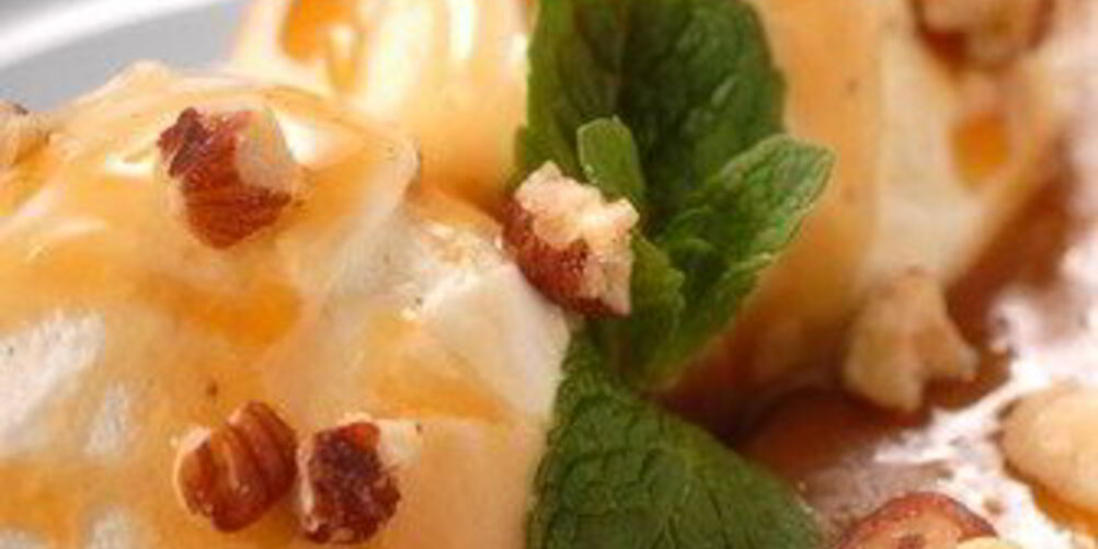 Рецепт карамельно-апельсинового соус для мороженого