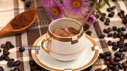 Кофейно-шоколадное диетическое мороженое