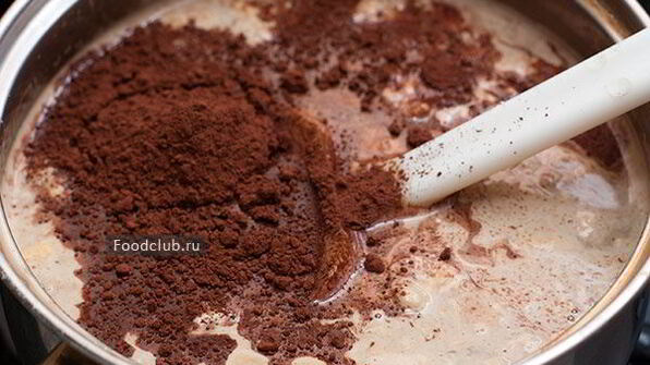 кофейно-шоколадное диетическое мороженое