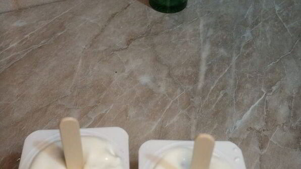 легкое йогуртовое мороженое