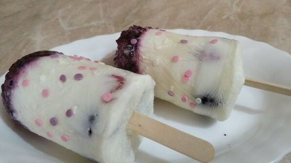 легкое йогуртовое мороженое