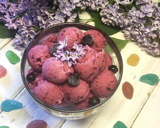 Мороженое из сирени