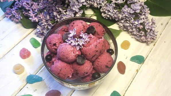мороженое из сирени