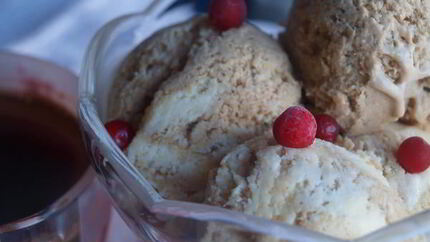 Мороженое кофейно-лимонное