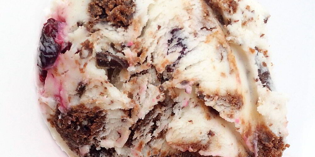 Рецепт мороженого со вкусом торта черный лес