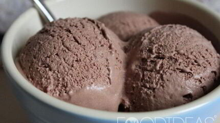 Шоколадное мороженое