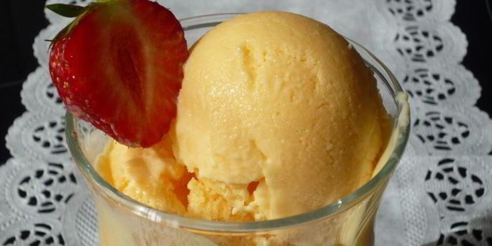 Рецепт сливочного мороженого