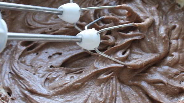 брауни с муссом из маршмеллоу