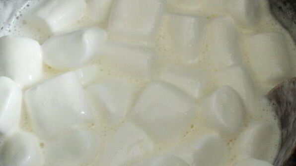 брауни с муссом из маршмеллоу