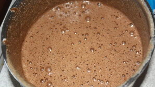 двойной шоколадный мусс