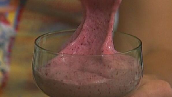 клубничный мусс с белым шоколадом