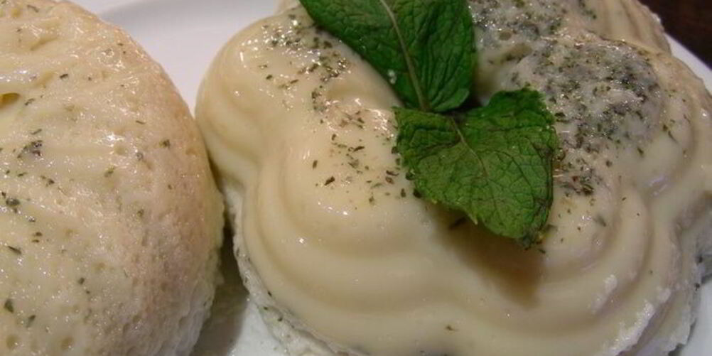 Рецепт легкого мятно-лимонный мусс-желе