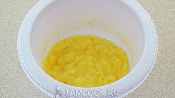 мусс из консервированных ананасов