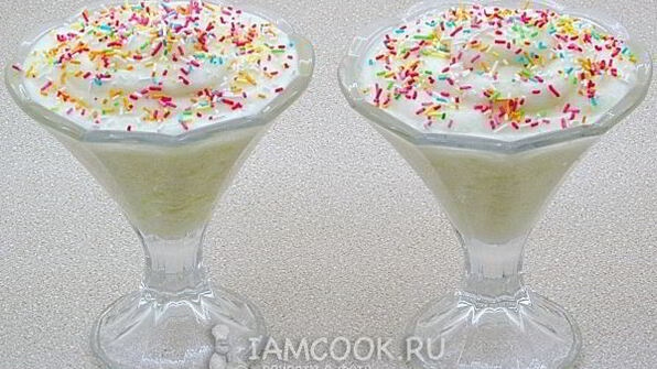 мусс из консервированных ананасов