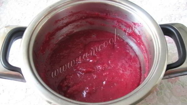 мусс из малины и ежевики