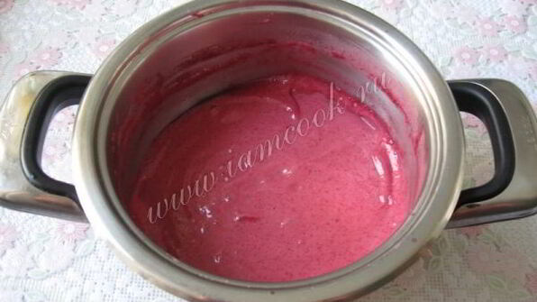 мусс из малины и ежевики