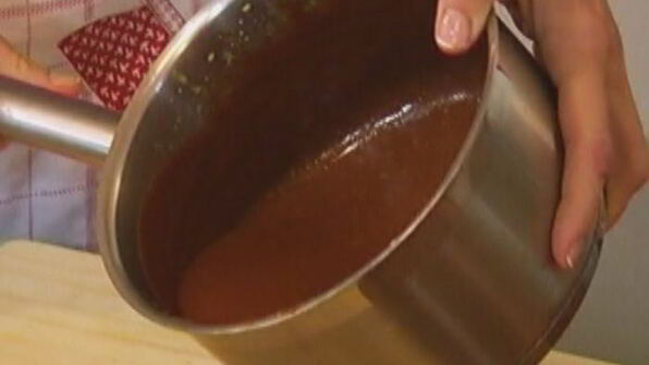 мусс из молочного шоколада