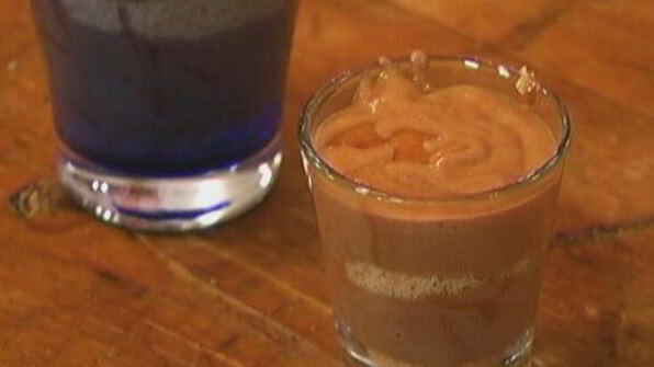 мусс из молочного шоколада