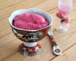 Мусс клюквенный