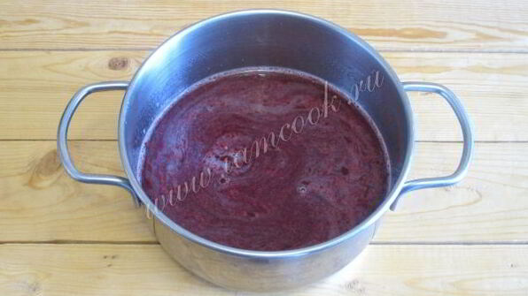 мусс клюквенный