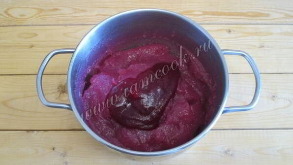 мусс клюквенный