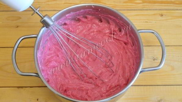 мусс клюквенный