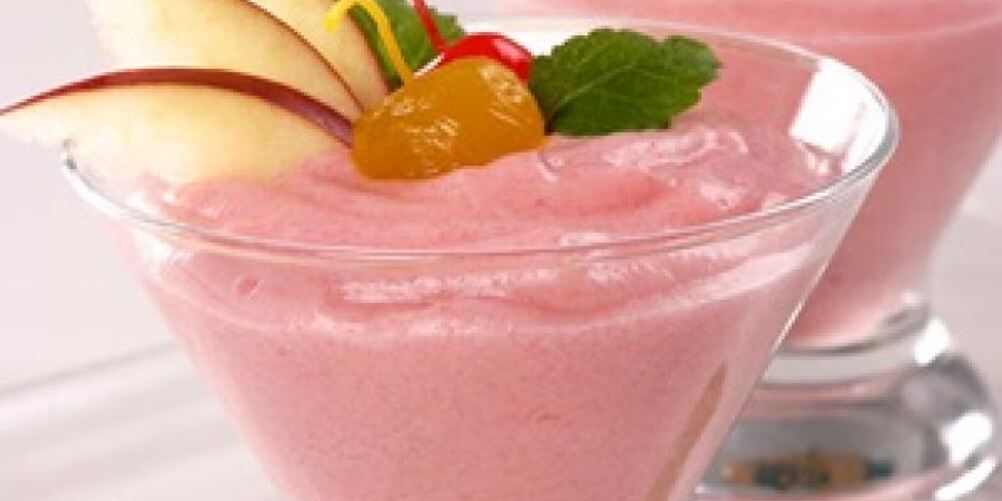 Рецепт мусса с вишневым сиропом