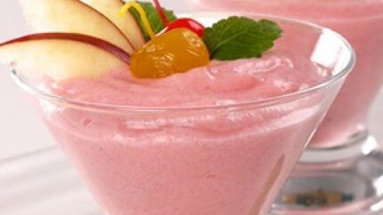 Мусс с вишневым сиропом