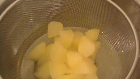 мусс яблочный на манной крупе