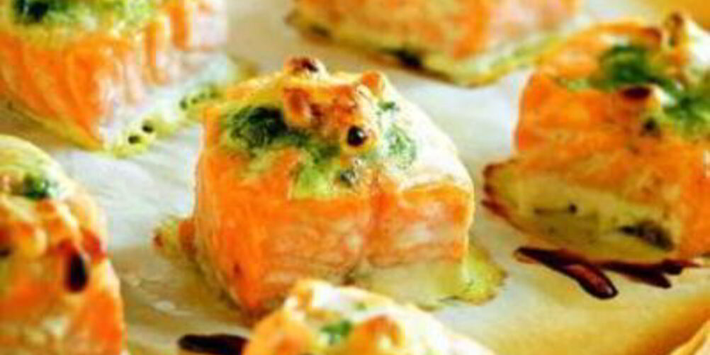 Рецепт семги со сливочным муссом