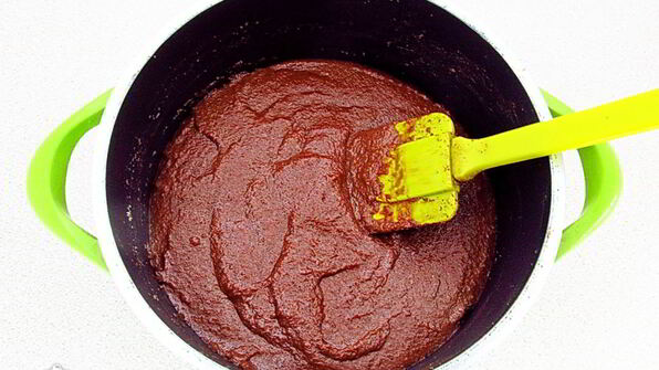 шоколадно-молочный мусс