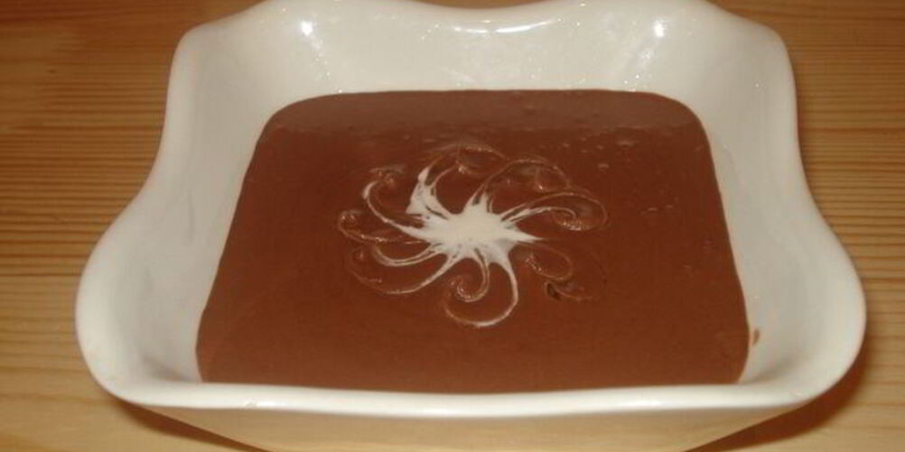 Рецепт шоколадна-яичного мусс