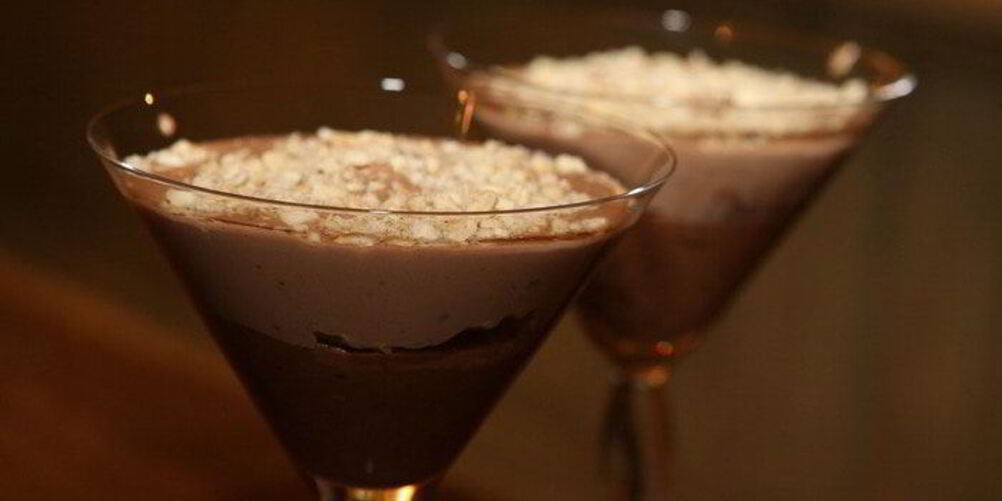 Рецепт шоколадного мусса с фундуком