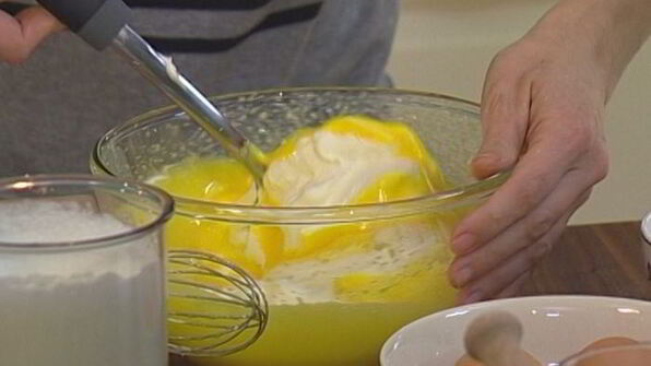 сливочный мусс с медом и шоколадом