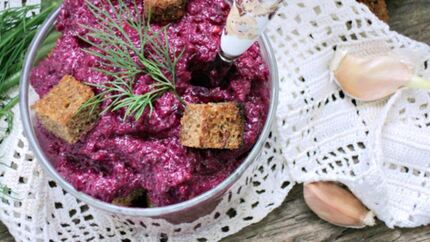 Свекольный мусс