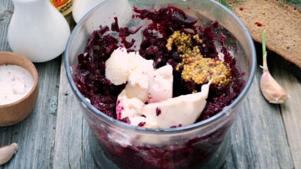 свекольный мусс