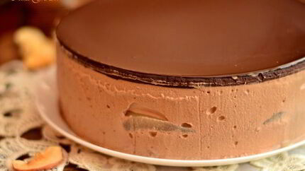 Торт-Мусс Шоколадно-грушевый