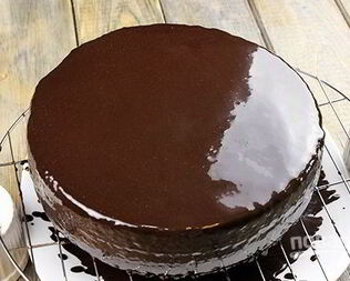 Торт-мусс Тирамису с зеркальной глазурью